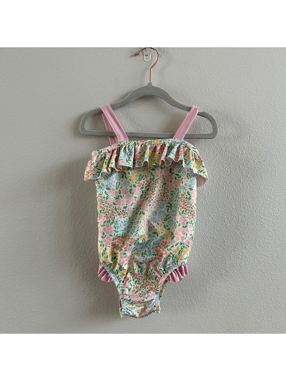 James and Lottie Ruffled One Piece Swimsuit size 3T